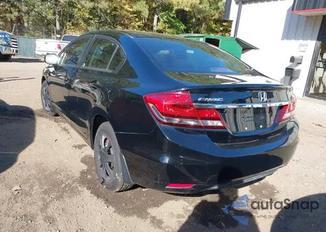 2013 Honda Civic Lx из США, поврежденный, VIN 19XFB2F56DE031110